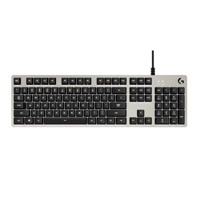 Logitech – G413 Mechanical Gaming Keyboard Silver Nordic Layout