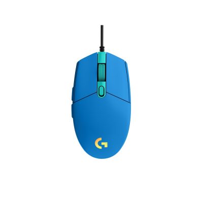 Logitech – G203 LIGHTSYNC Gaming Mouse – Blue