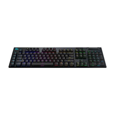 LOGITECH G915 LIGHTSPEED Wireless RGB Mechanical Gaming Keyboard – GL Tactile – CARBON – PAN – NORDIC