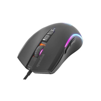 Speedlink – ZAVOS Gaming Mouse, rubber-black